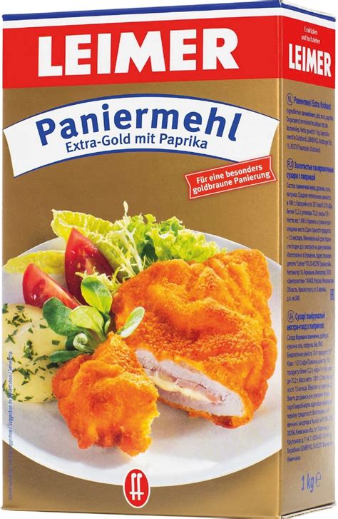 Сухари LEIMER Золотистые панировочные с паприкой, 1 кг — купить в ...