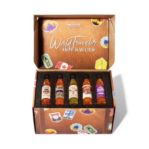 Thoughtfully Gourmet World Traveler Hot Sauce Gift Set Pack EACH Fred Meyer