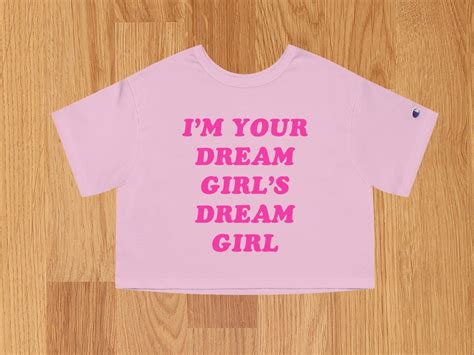 Lesbian Y K Crop Top Your Dream Girl S Dream Girl Lesbian Lgbtqia Y K Baby Tee Crop Top Lgbtq