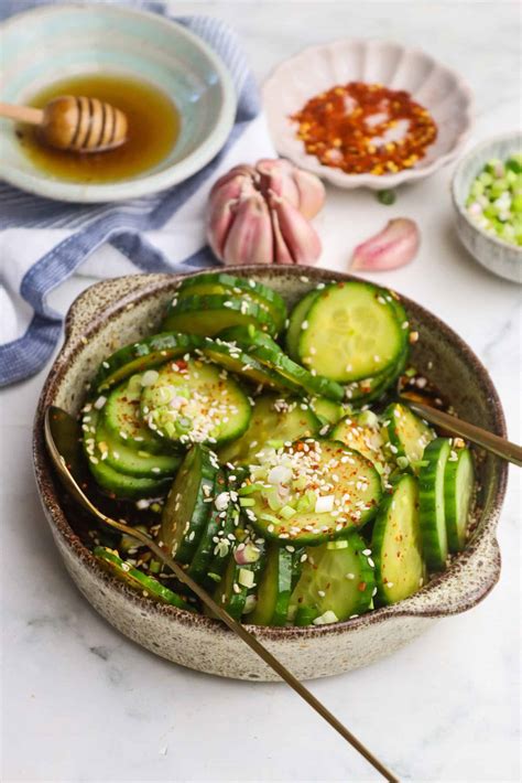 my grandma's 4 ingredient cucumber salad is embarrassingly simple 2