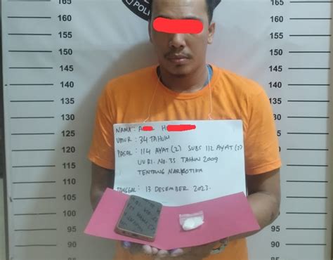 Narkoba Jenis Sabu Seberat 8 42 Gram Di Tangkap Satres Narkoba Polres