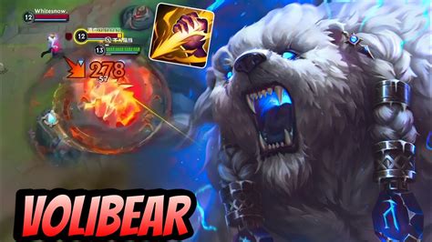 Wild Rift Volibear Gameplay Top Volibear Gameplay In China Server