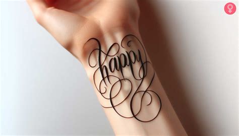 8 Amazing Cursive Tattoo Ideas And Their Meanings