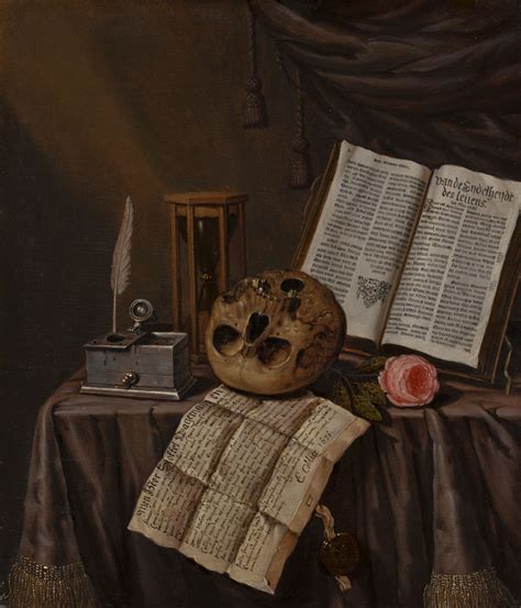 Edwaert Collier Vanitas Still Life