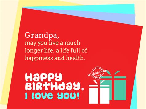 Happy Birthday From Grandpa