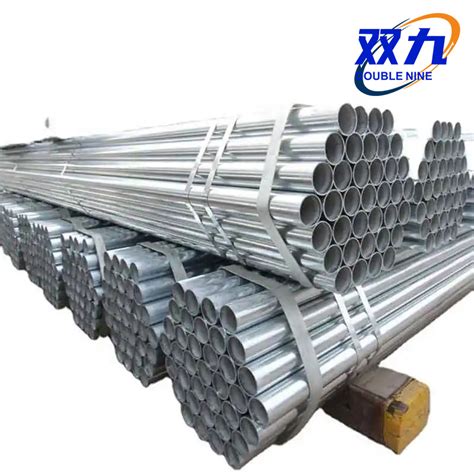 Zinc Coated Q235 Hot Dipped Galvanized Steel Pipe Tube For Greenhouse