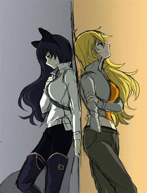 Rwby Blake And Yang Rwby Anime Rwby Rwby Bumblebee