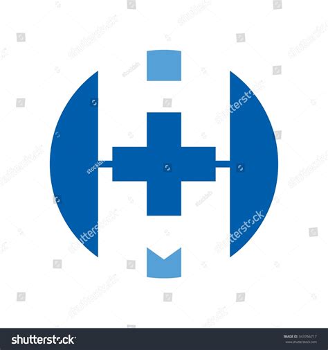 H M Logo Vector Healthcare Logo Stock Vector (Royalty Free) 343766717 ...