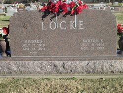 Barton Kuster Locke 1914 1992 Memorial Find A Grave