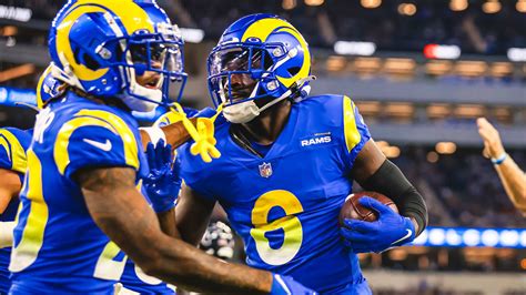 Los Angeles Rams Preseason Vs Texans Defensive Back Robert Rochell