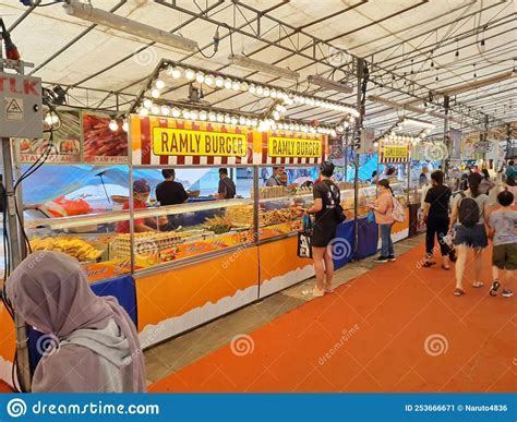 Singapore Night Market Pasar Malam Editorial Photo Image Of