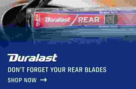 Duralast Aero 16in Conventional Black Wiper Blade