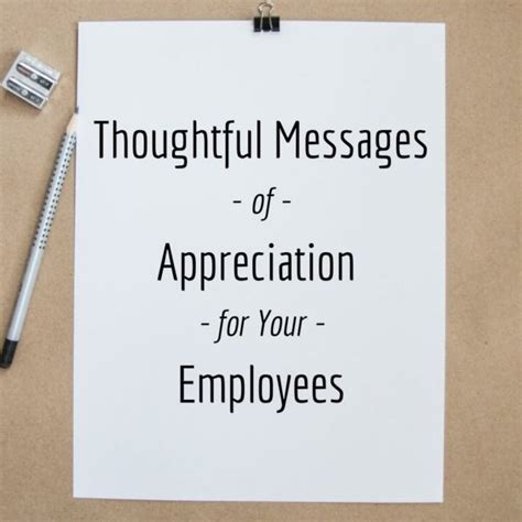 Printable 42 Thoughtful Work Appreciation Messages And Notes For Thank