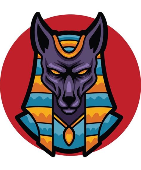 Premium Vector Anubis Logo Illustration