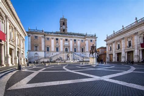 Campidoglio Capitoline Hill Rome Editorial Stock Photo Image Of