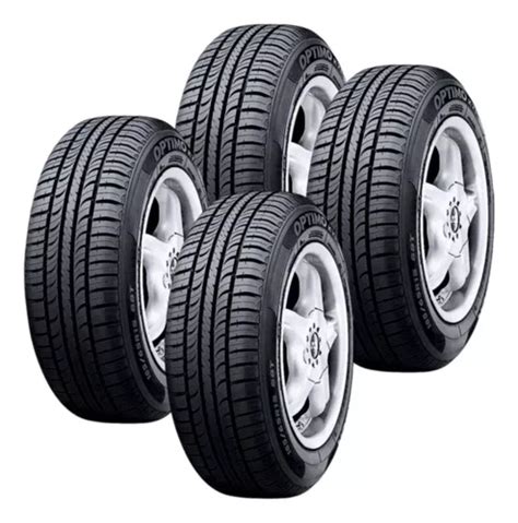 Paq X4 Llantas 155 70 R14 Hankook Optimo K715 77t Eo Spark Meses Sin