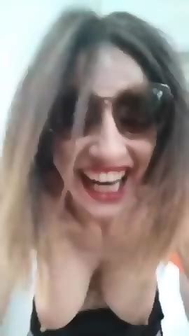 Italian Milf Outdoor With Cumshot