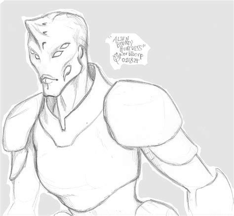 Alien Bounty Huntress By Korblborp Hentai Foundry