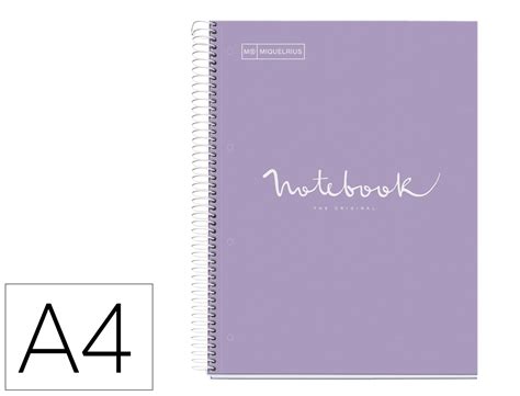 Papeler A Carlin Cuaderno Espiral Miquelrius Notebook Emotions Tapa