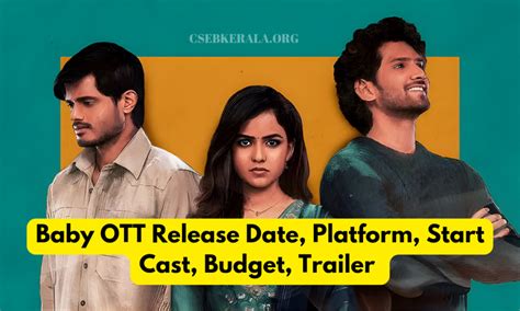 Baby Ott Release Date Platform Star Cast Story Trailer Budget