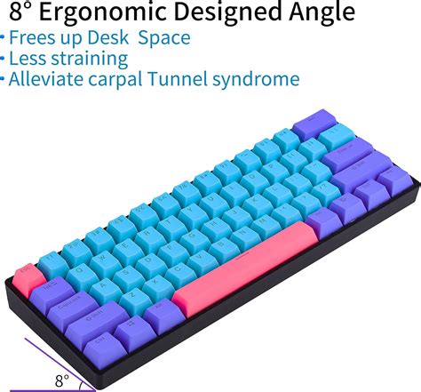 Buy Guffercty Kred Gk Percent Keyboard Mechanical Red Switch Hot Swappable Rgb Wired Gaming