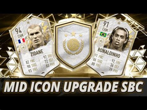 Fifa Mid Icon Upgrade Sbc Cheapest Solution No Loyalty Youtube