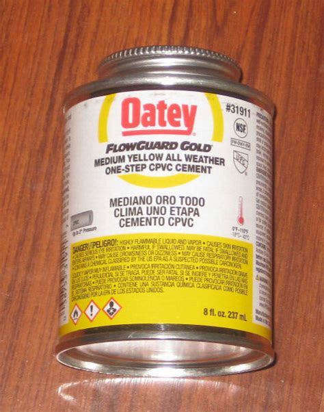 Lot Of Oatey Flowguard Gold Fl Oz Medium Yellow All Weather Cpvc