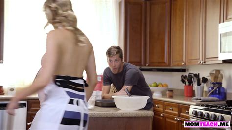 MILF Mom Teaches Teen How To Suck Her Boyfriends Cock