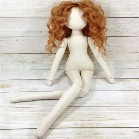 Custom Diy Handmade Cloth Linen Blank Joint Hand Leg Rag Body Doll Nude Skin Doll Buy Diy