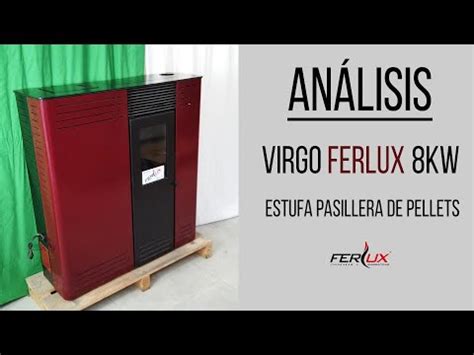 An Lisis Estufa Pasillera De Pellets Virgo Ferlux Youtube