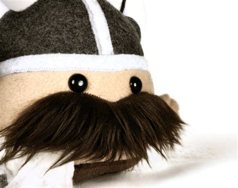 Plush Stuffed Viking Strong Warrior Friend With Fluffy Etsy