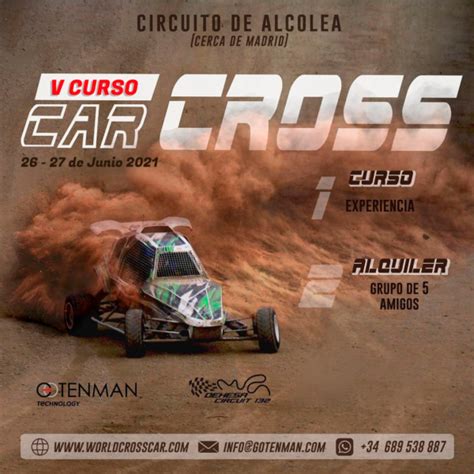 Curso Car Cross Experiencia Piloto Kart Cross World Cross Car