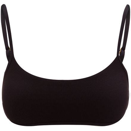 L Space Ridin High Ribbed Gemma Bikini Top Women S Women