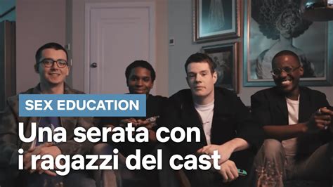 Una Serata Con I Ragazzi Di Sex Education Netflix Italia YouTube