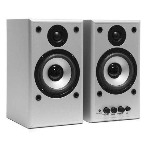 Компьютерные колонки Dialog W-203 Silver