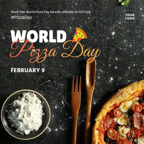 Free International Pizza Day Designs