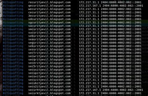 Detect domain name typosquatting attack