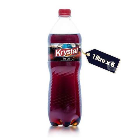 Pack De 6 Jus Gazeu Krystal Vita Cola 1L Glotelho Cameroun