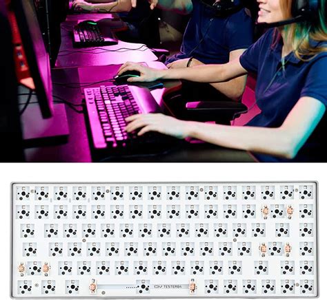 Buy Rgb Modular Diy Mechanical Keyboard Keys Hot Swappable Pin