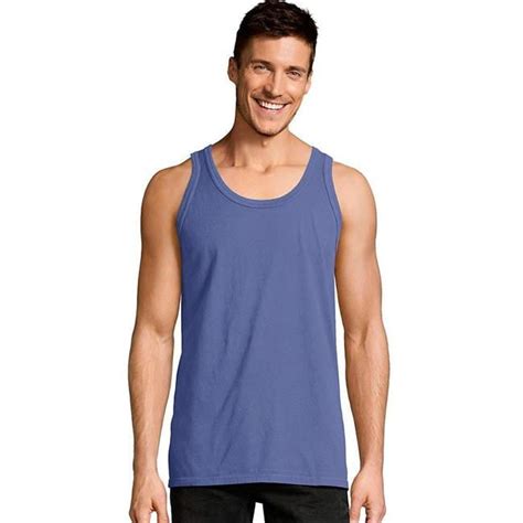 Hanes Hanes 192503297367 Mens Comfort Wash Garment Dyed Sleeveless