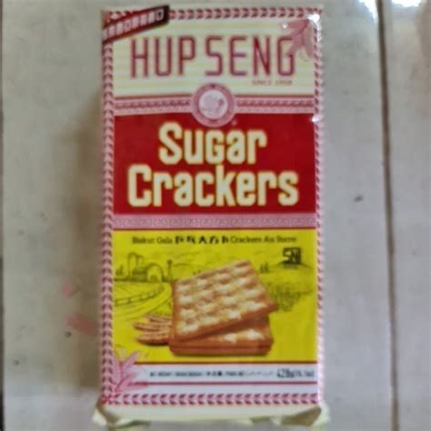 Jual BISKUIT HUP SENG MALAYSIA CREAM CRACKERS DAN SUGAR CRACKERS