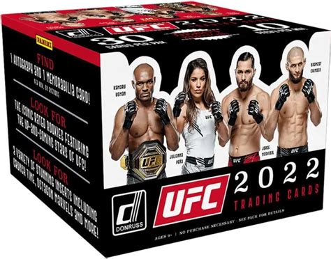 Ufc Panini Donruss Ufc Trading Card Hobby Box Toywiz