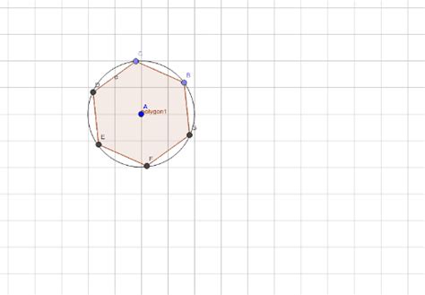 Cirkel Med Sekskant GeoGebra