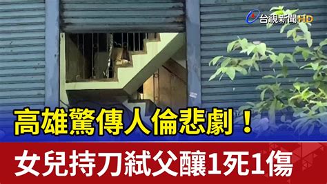 高雄驚傳人倫悲劇！女兒持刀弒父釀1死1傷 Youtube