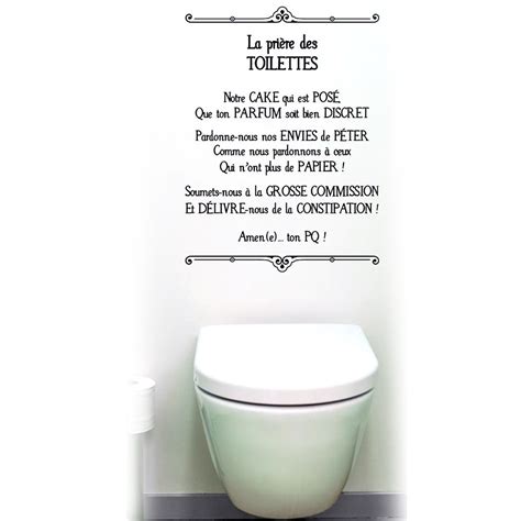 Deco Toilette Humour