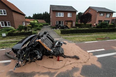 Audi S8 Crash In Netherlands Splits Car In Half Driver Survives