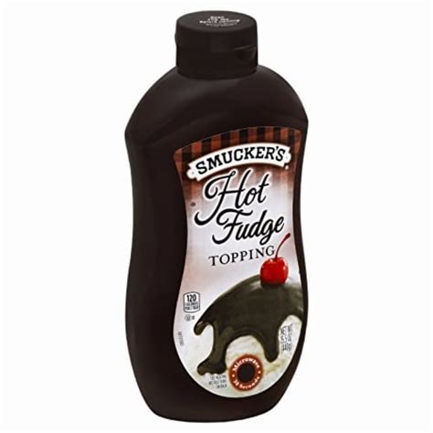 Smucker S Microwaveable Hot Fudge Topping Ounce Pack Of Pack Kroger