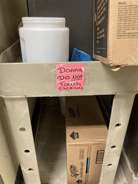 Fuck You Donna Found At My Workplace R FUCKYOUINPARTICULAR