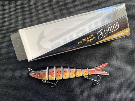 Воблер Swimbait на щуку Складаний секційний свімбейт 23g Колір-10 ...
