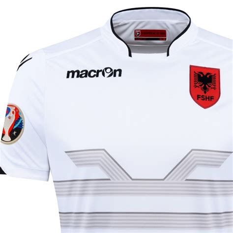 Albania Away Match Football Shirt Euro Macron Sportingplus Net